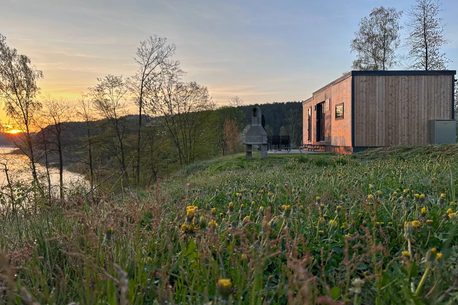 FERIENDORF SEEBLICK - Tiny Chalet am Eixendorfer See