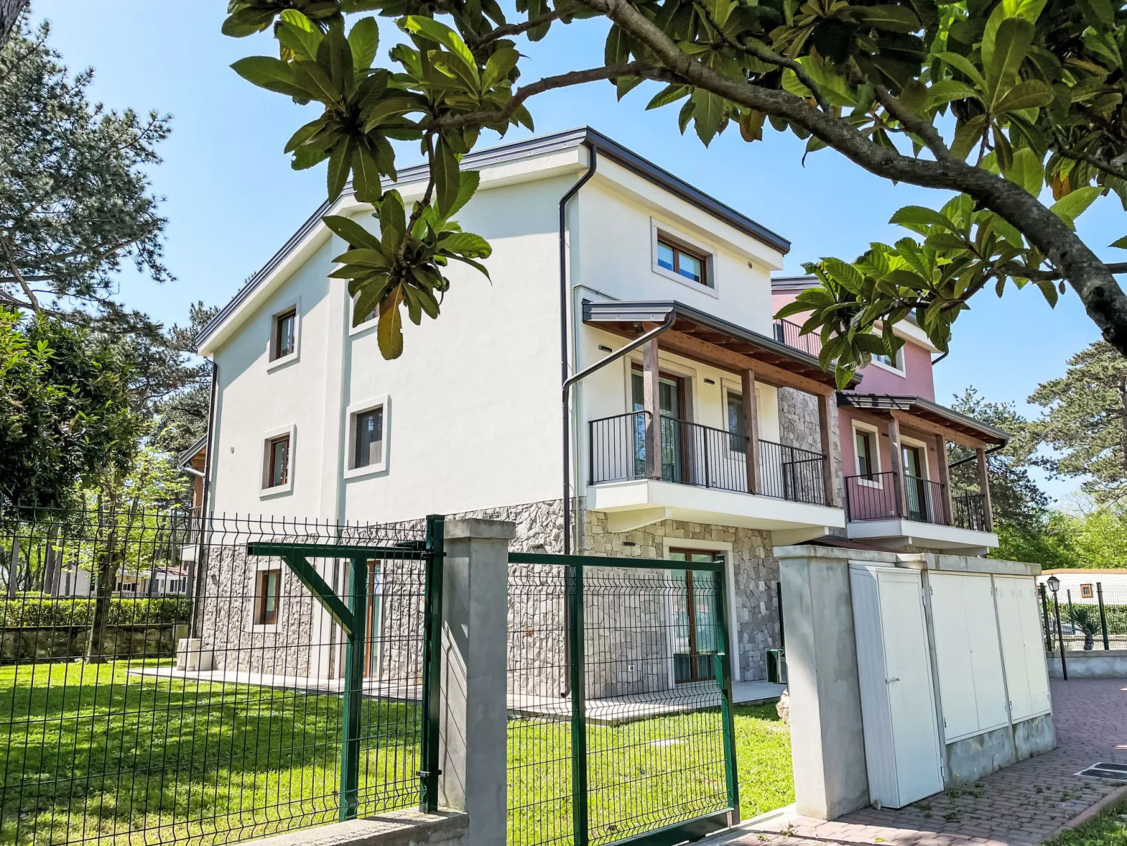 Residence Baia Rilke, App. Pineta-Buiten