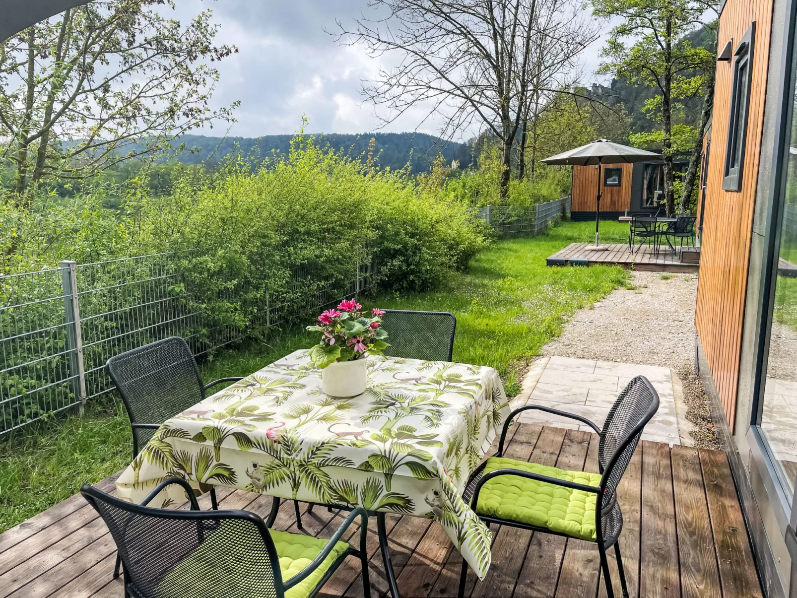 Tiny Haus Altmühlblick-Buiten