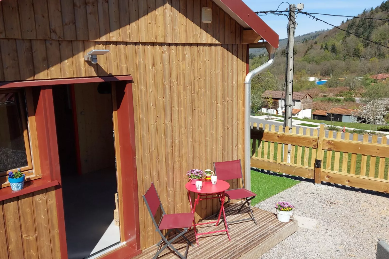 La Coccinelle-Terrasbalkon