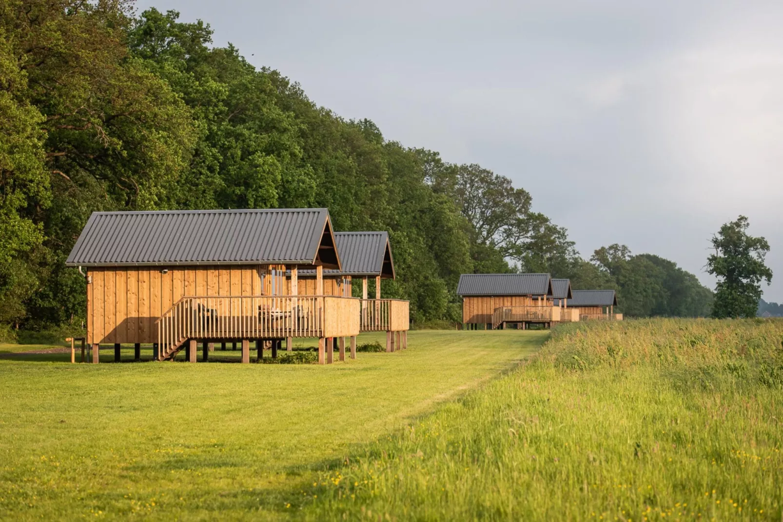 Sfeervolle Acker Lodge A-Buitenkant zomer