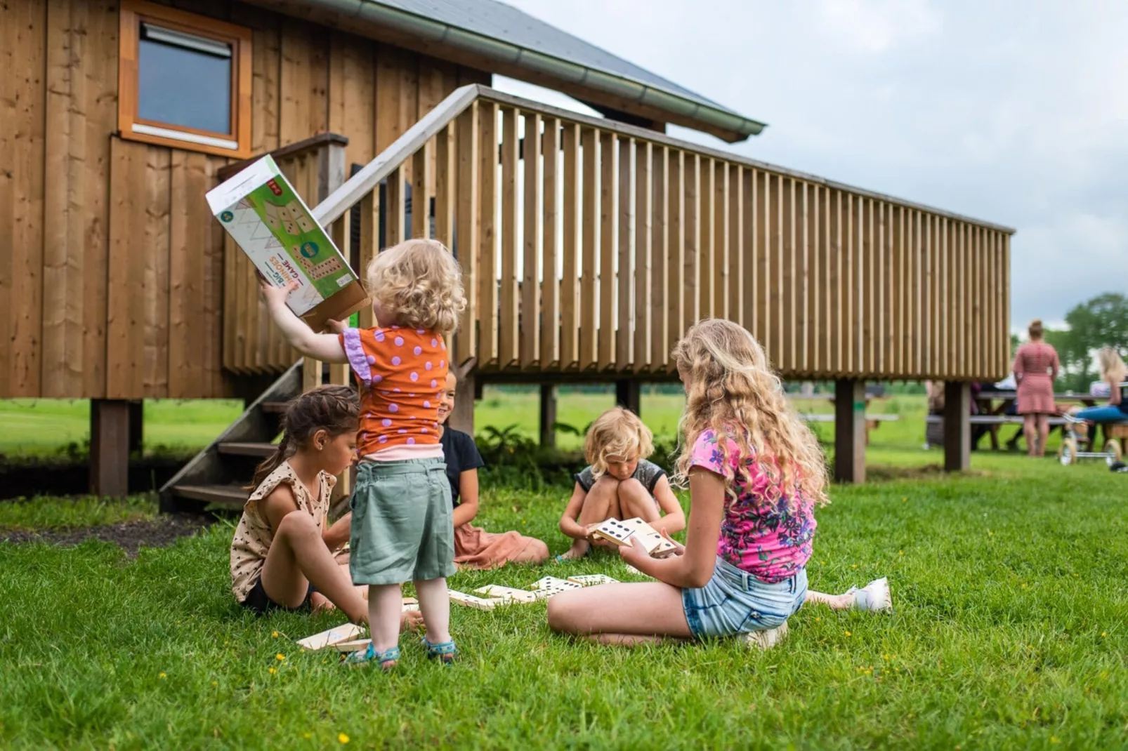 Sfeervolle Acker Lodge A-Tuinen zomer