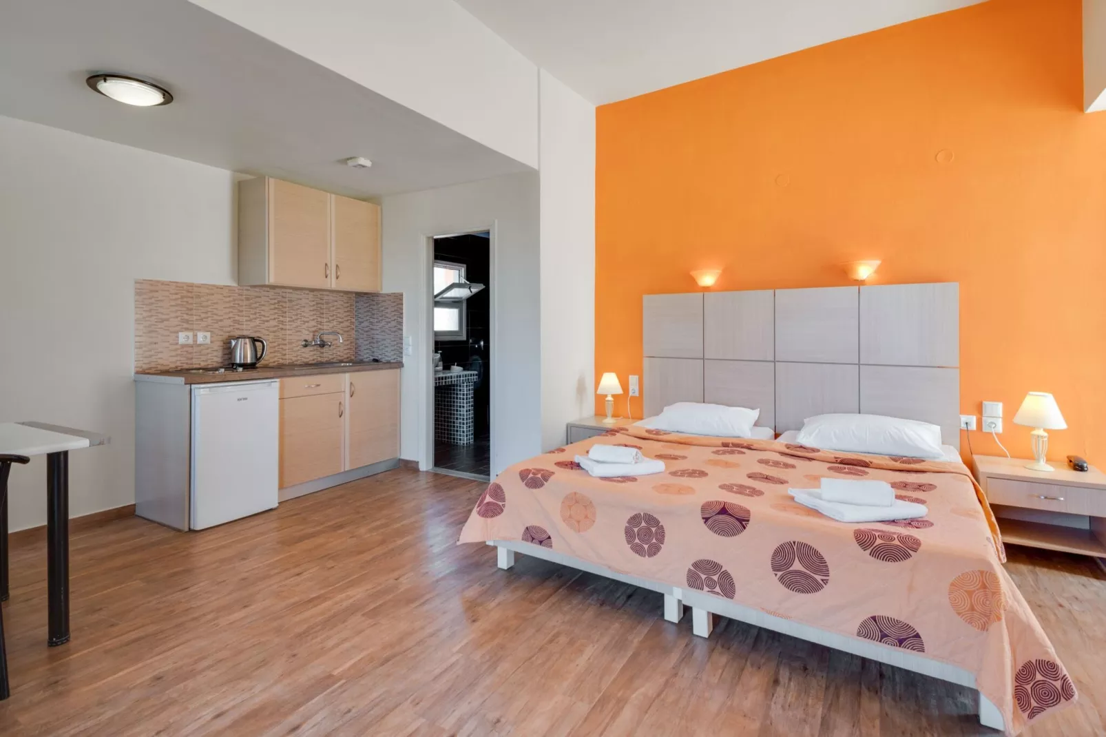 Heerlijke studio op Lesbos met zwembad-Keuken