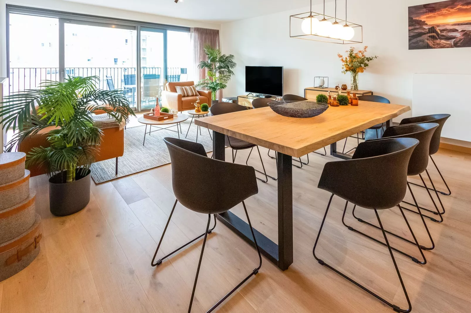 Crystal Sea View Appartement-Eetkamer