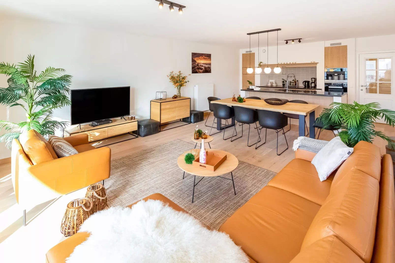 Crystal Sea View Appartement-Woonkamer