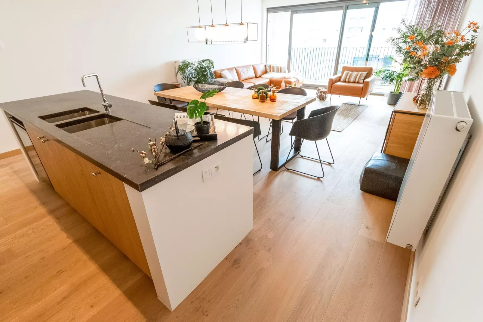 Crystal Sea View Appartement-Keuken