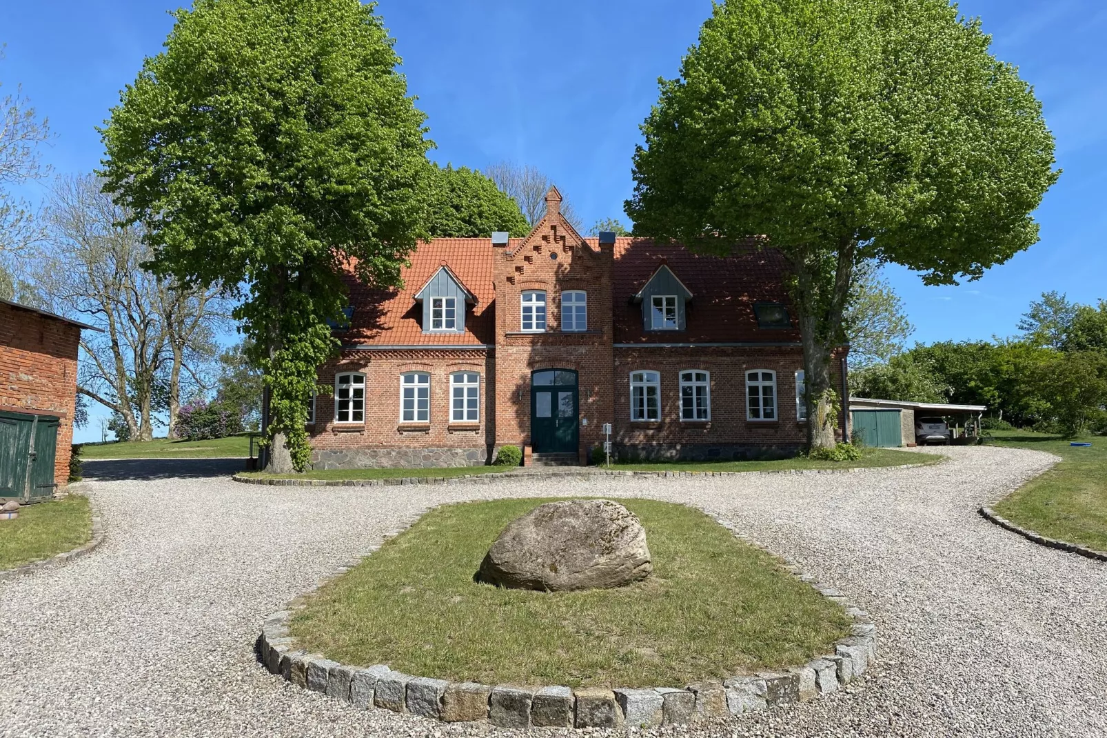Ferienwohnung Am Alten Gutshof-Buitenkant zomer