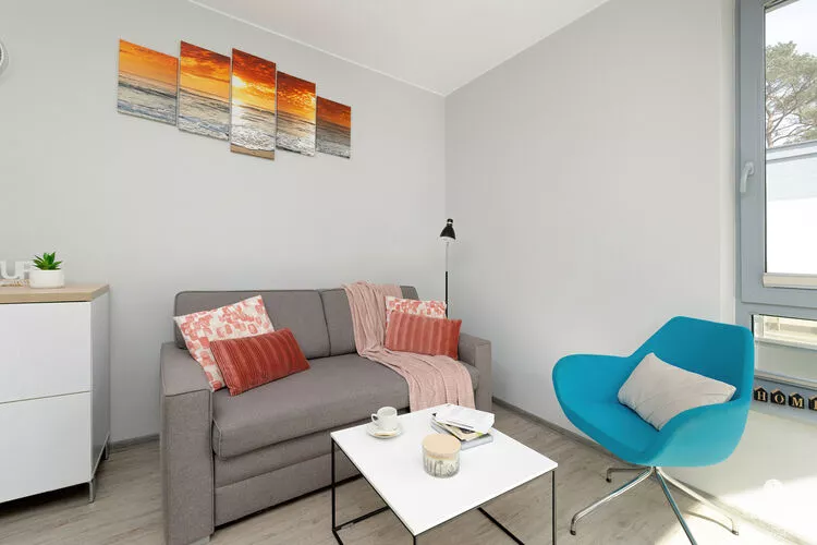 Apartament Grunwaldzka 12b/22 Pobierowo-Woonkamer