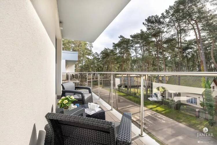 Apartament Grunwaldzka 12b/22 Pobierowo-Terrasbalkon