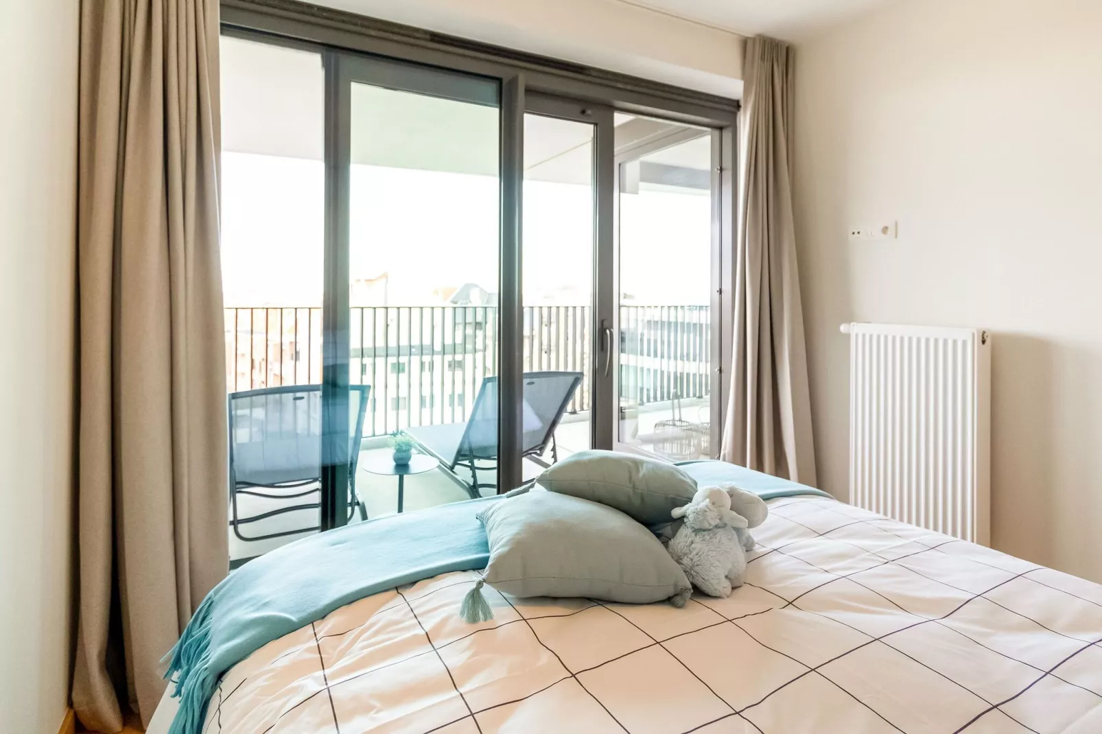 Crystal Sea View Appartement-Slaapkamer