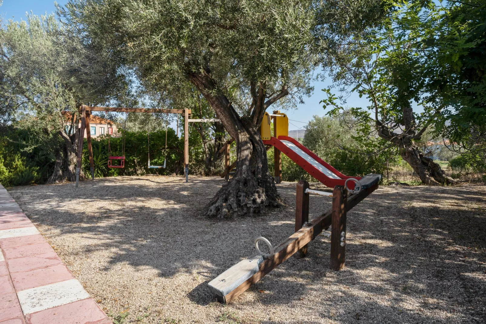 Heerlijke studio op Lesbos met zwembad-Parkfaciliteiten