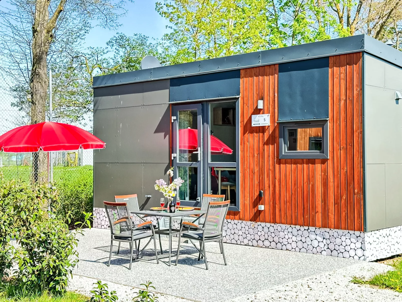 Tiny Haus Hirschberg-Buiten