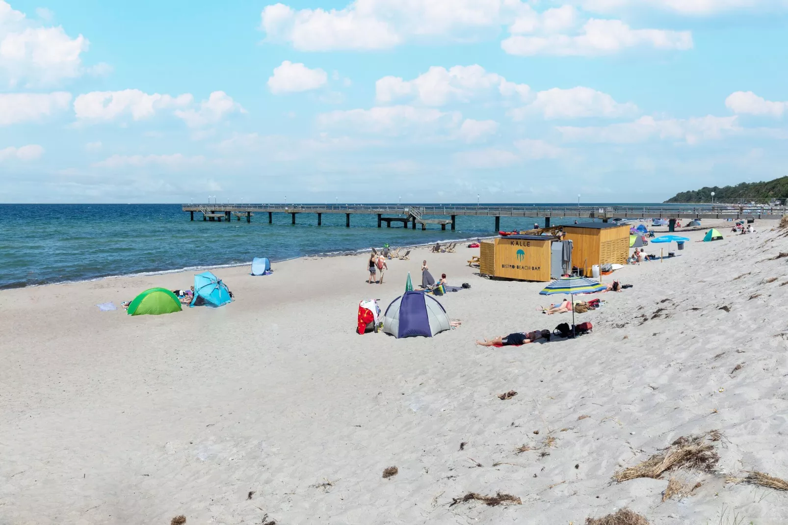 Finnhütte-Gebieden zomer 5km