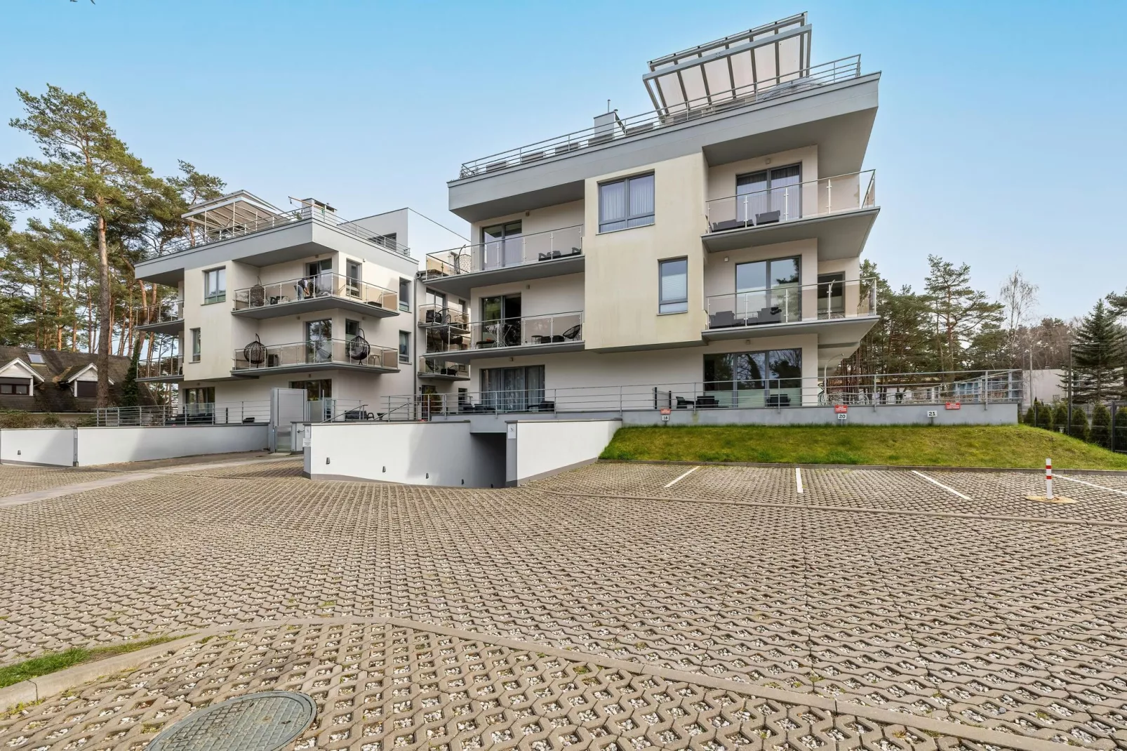 Apartament Grunwaldzka 12d/13 Pobierowo-Buitenlucht