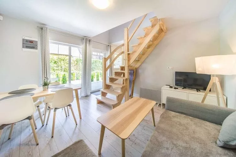 Domek wakacyjny 5 osób Pobierowo-Woonkamer