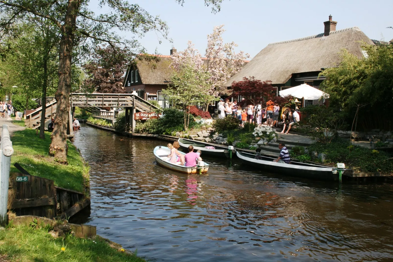 Vakantiepark Giethoorn 3-Gebieden zomer 1km