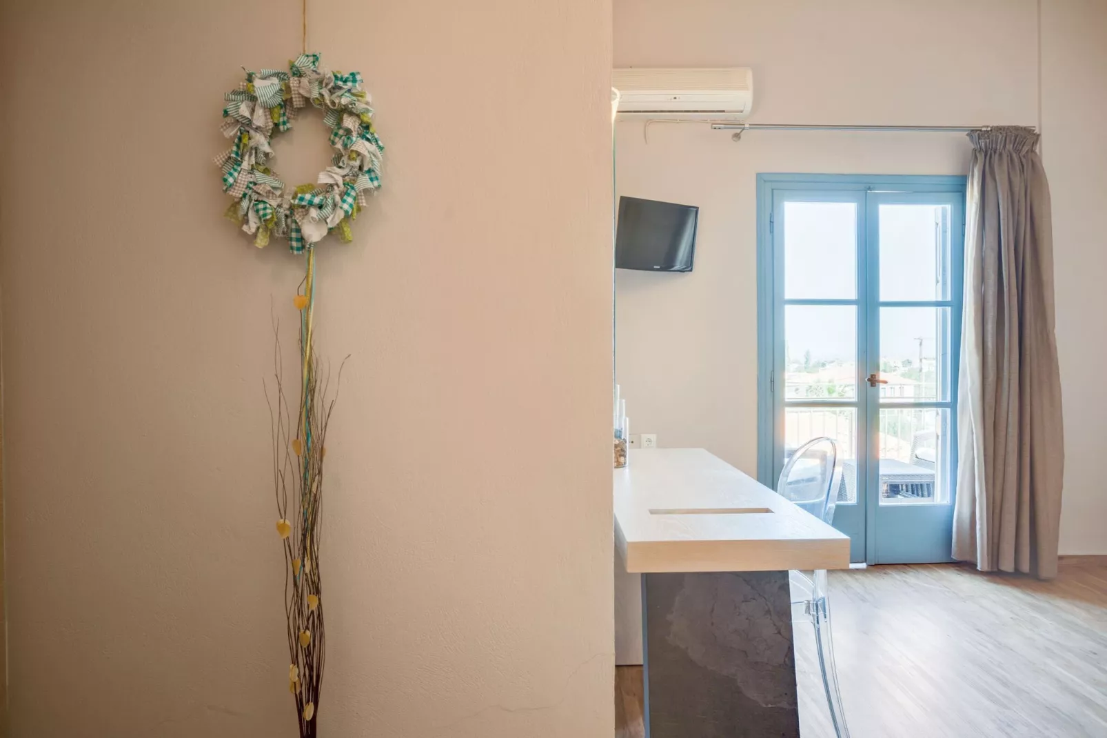 Leuke studio op Lesbos met een balkon-Sfeer
