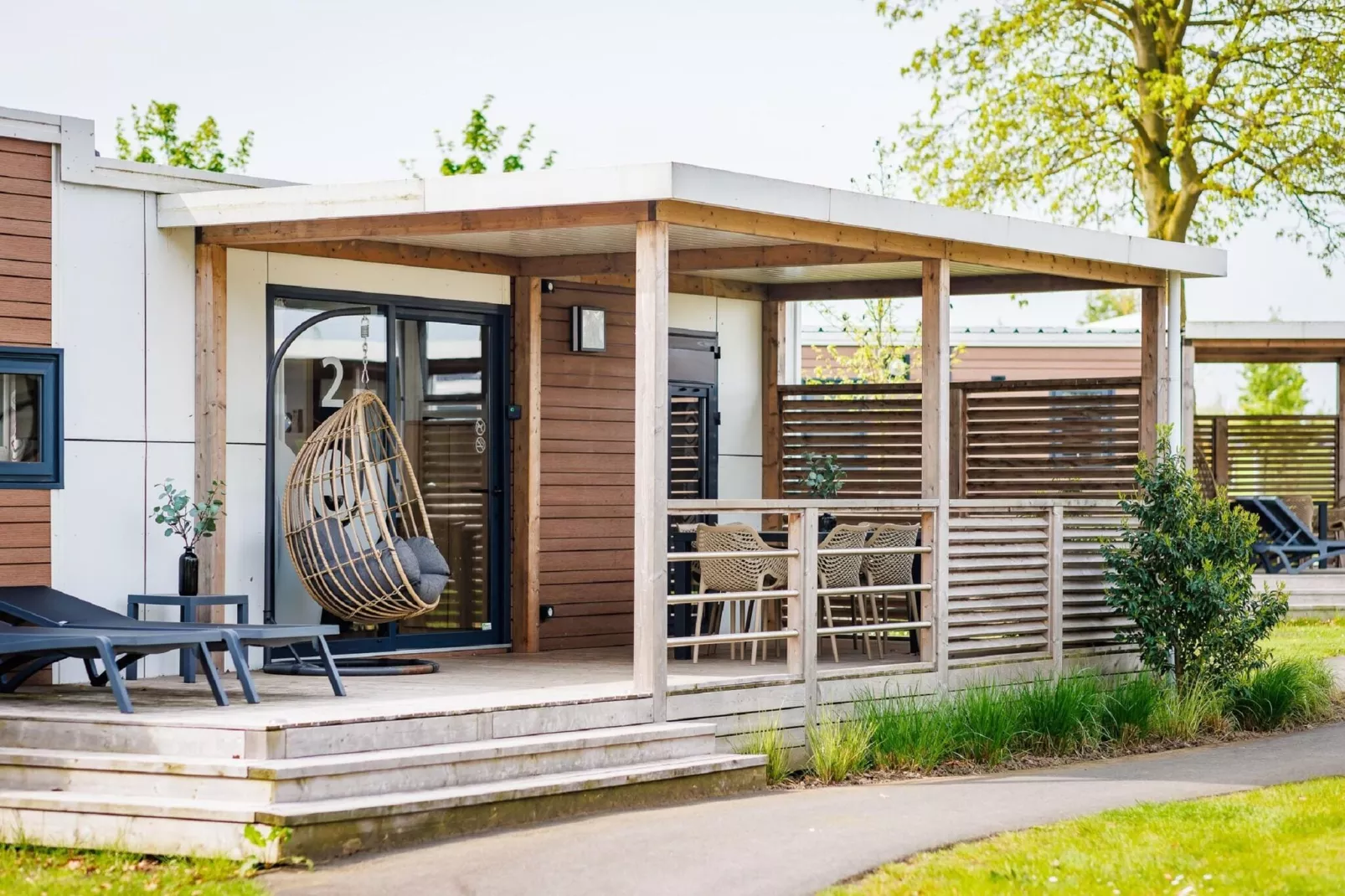 Vakantiepark Eiland van Maurik 7-Terrasbalkon