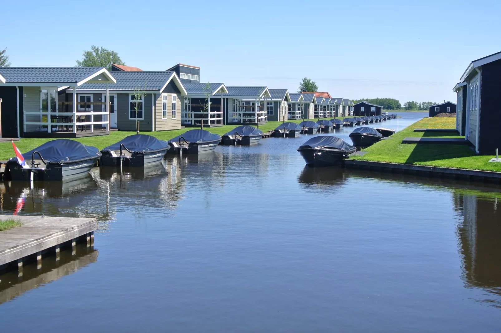 Vakantiepark Giethoorn 5-Gebieden zomer 1km