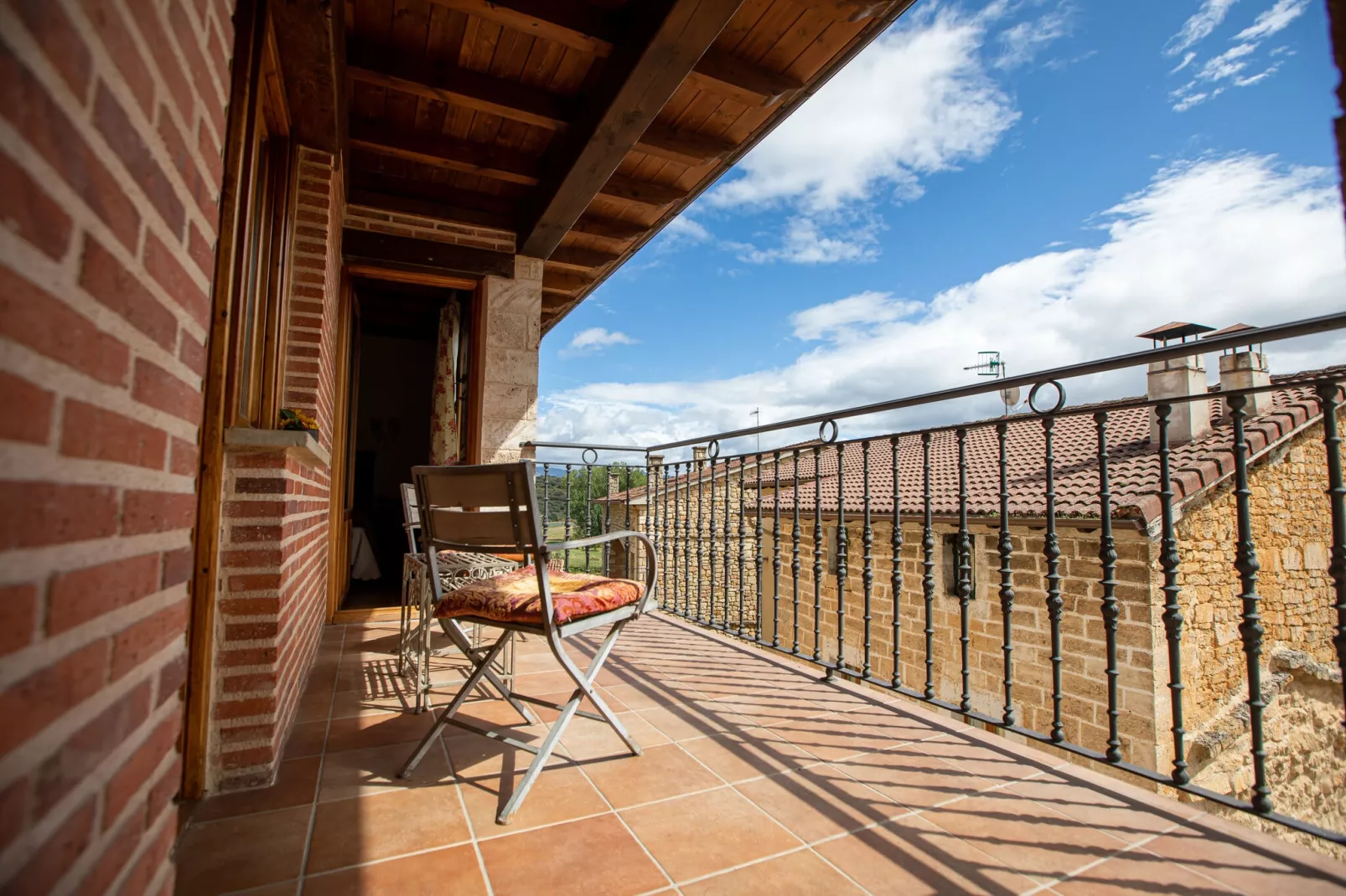 Casa Rural Poza de la Torca II-Terrasbalkon