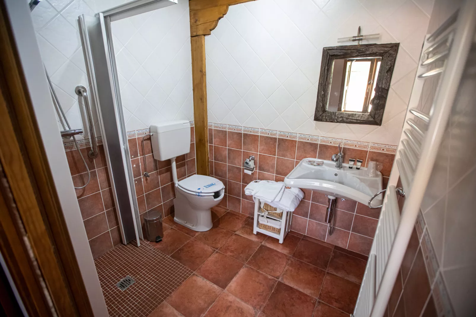 Casa Rural Poza de la Torca II-Badkamer