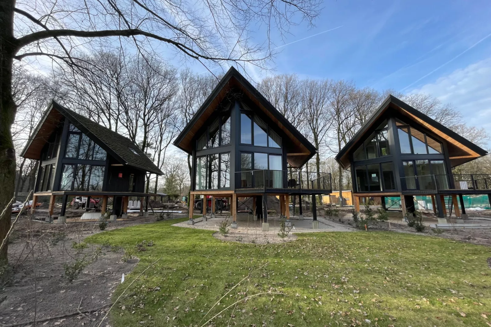 Natuur Villa  4 personen-Buitenkant zomer
