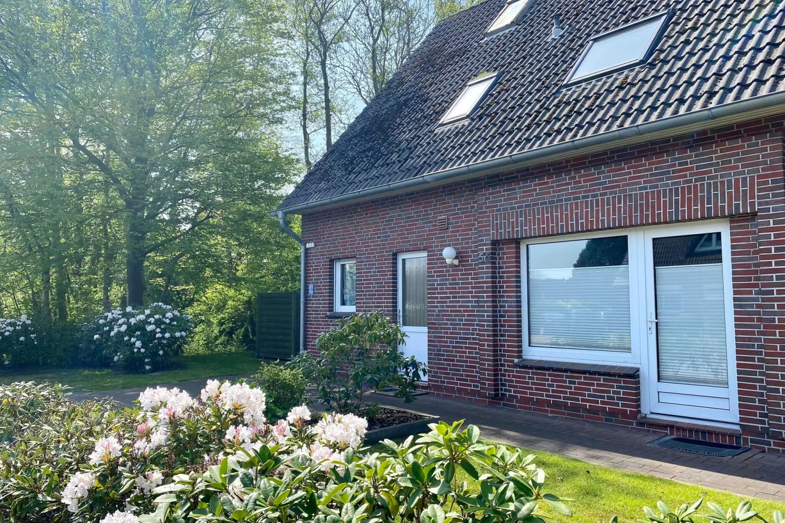 Ferienwohnung 4 Personen-Buitenkant zomer