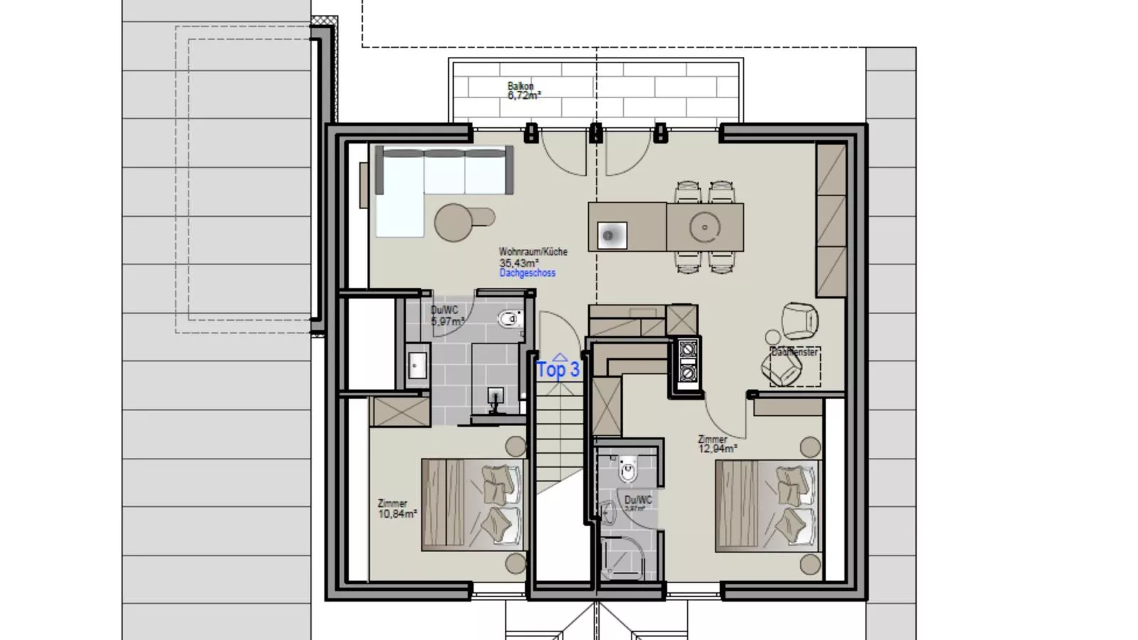 Alpenlodge Pettneu Lodge 1-Plattegrond