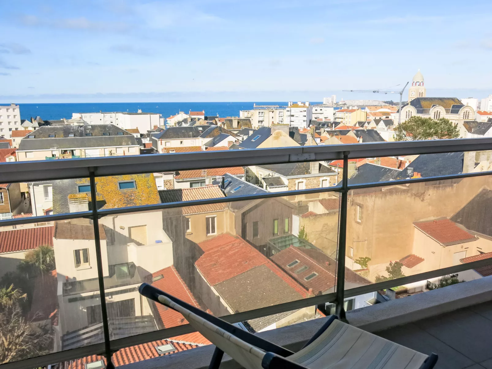 L'Hippocampe T2 balcon et large vue mer