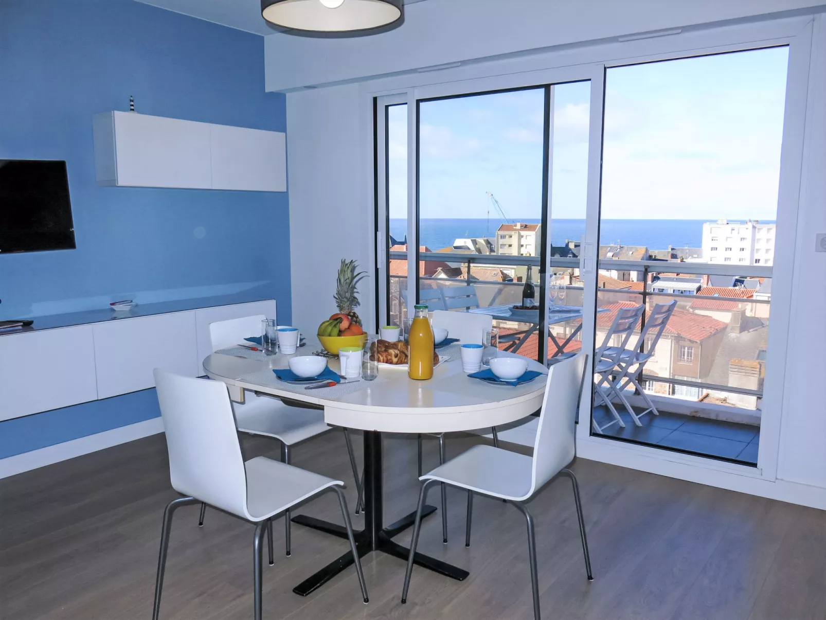 L'Hippocampe T2 balcon et large vue mer