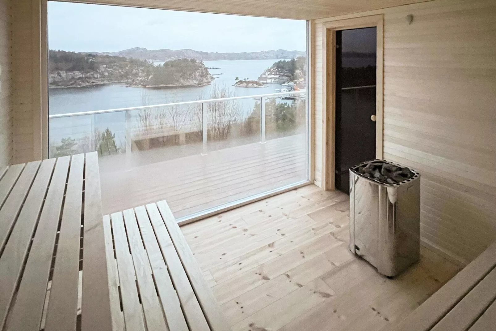 12 persoons vakantie huis in Fitjar-Sauna