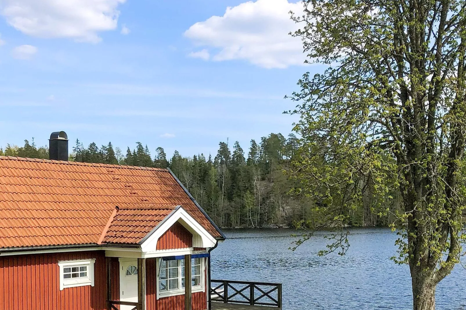 4 sterren vakantie huis in STENSJÖN-Waterzicht