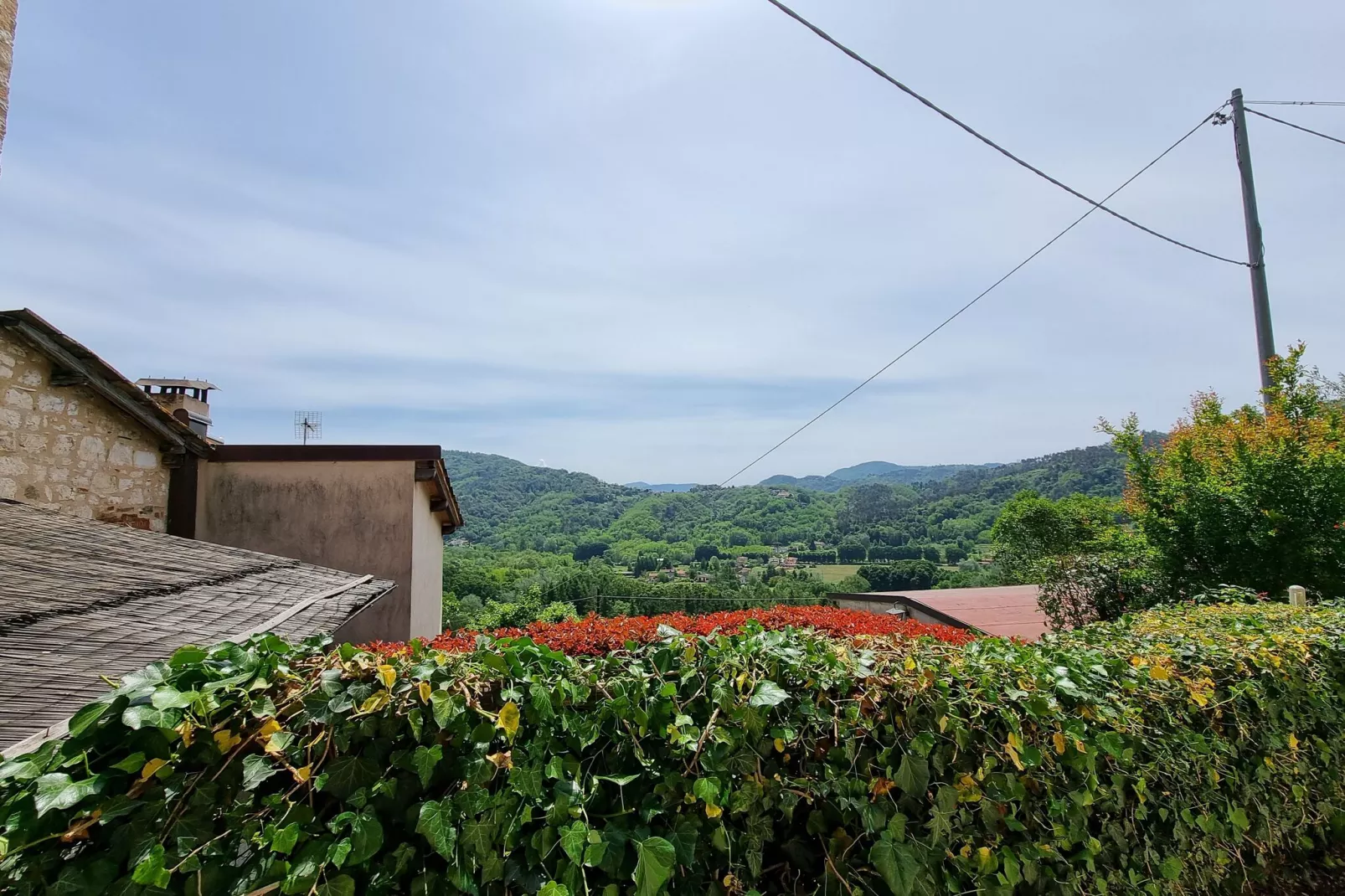 Casa Orbicciano & Nido d'amore - Uitzicht zomer