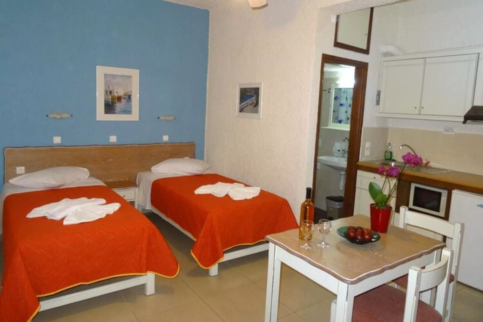 Holiday home, Paleochora-Studio 2 pax - Slaapkamer
