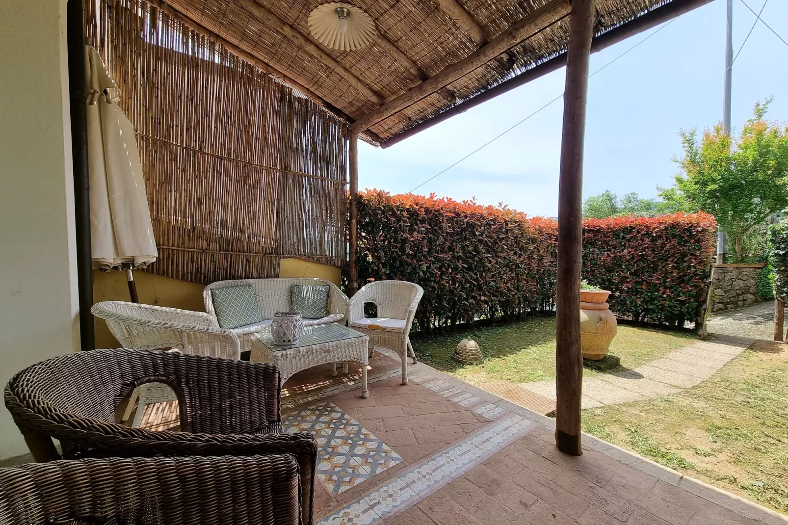 Casa Orbicciano & Nido d'amore - Terrasbalkon