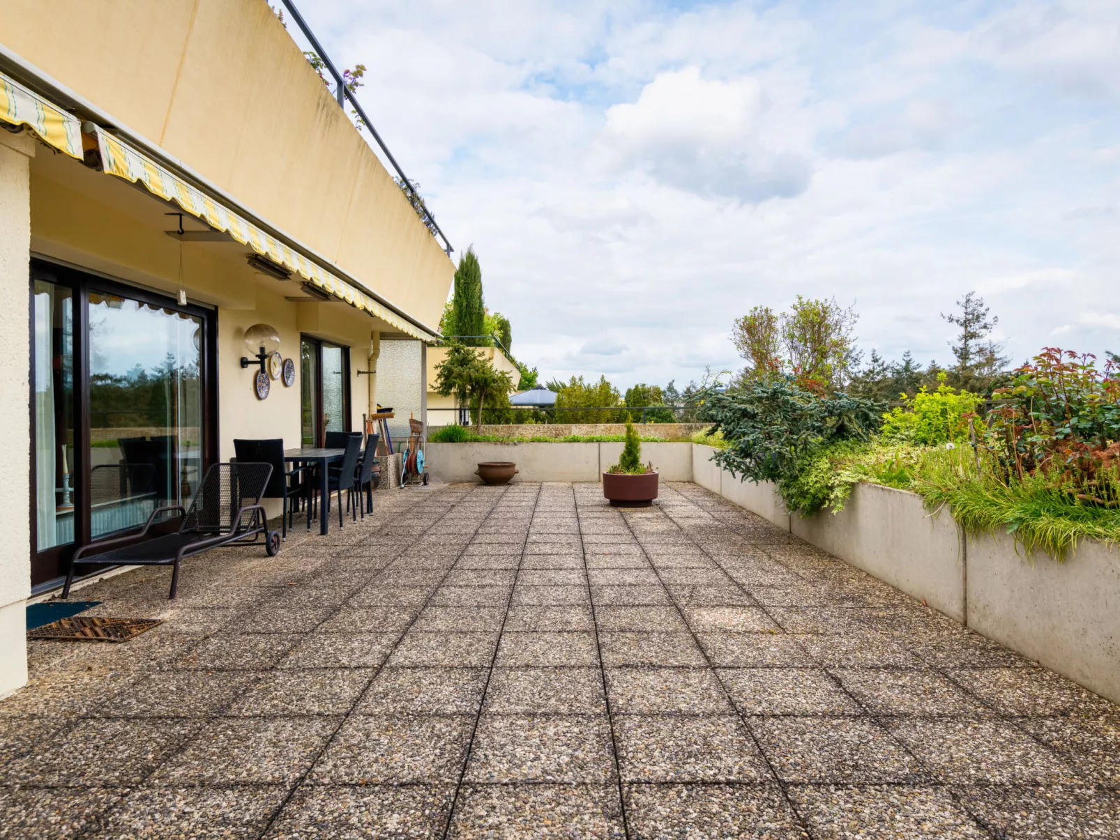 Terrassenwohnung am Kurpark-Buiten