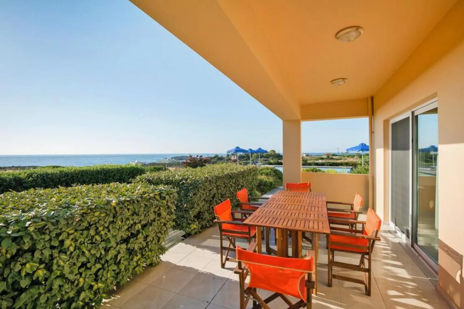 Apartments Cretan View, Chania-1 bedroom-app.-Tuinen zomer