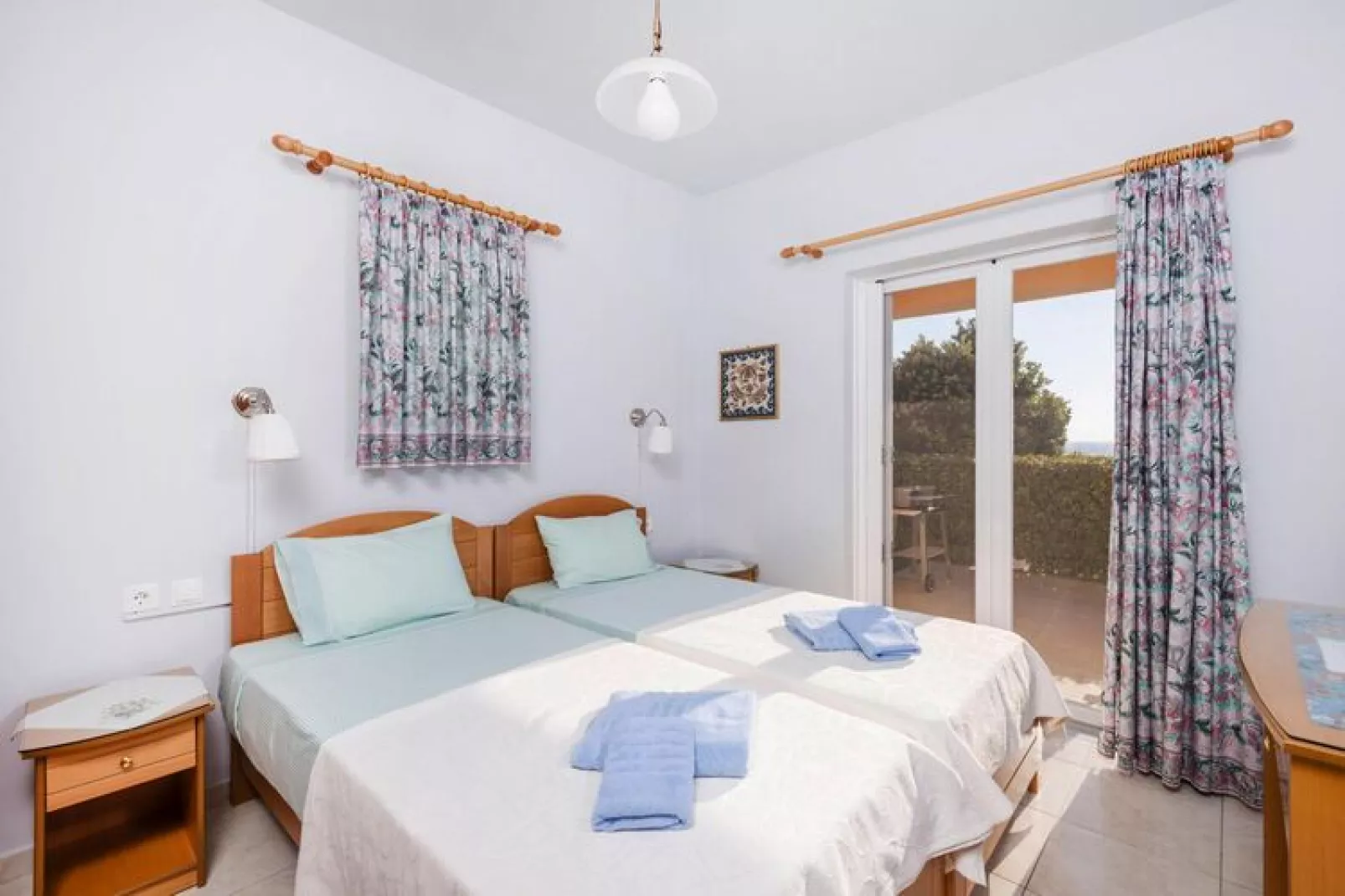 Apartments Cretan View, Chania-1 bedroom-app.-Slaapkamer