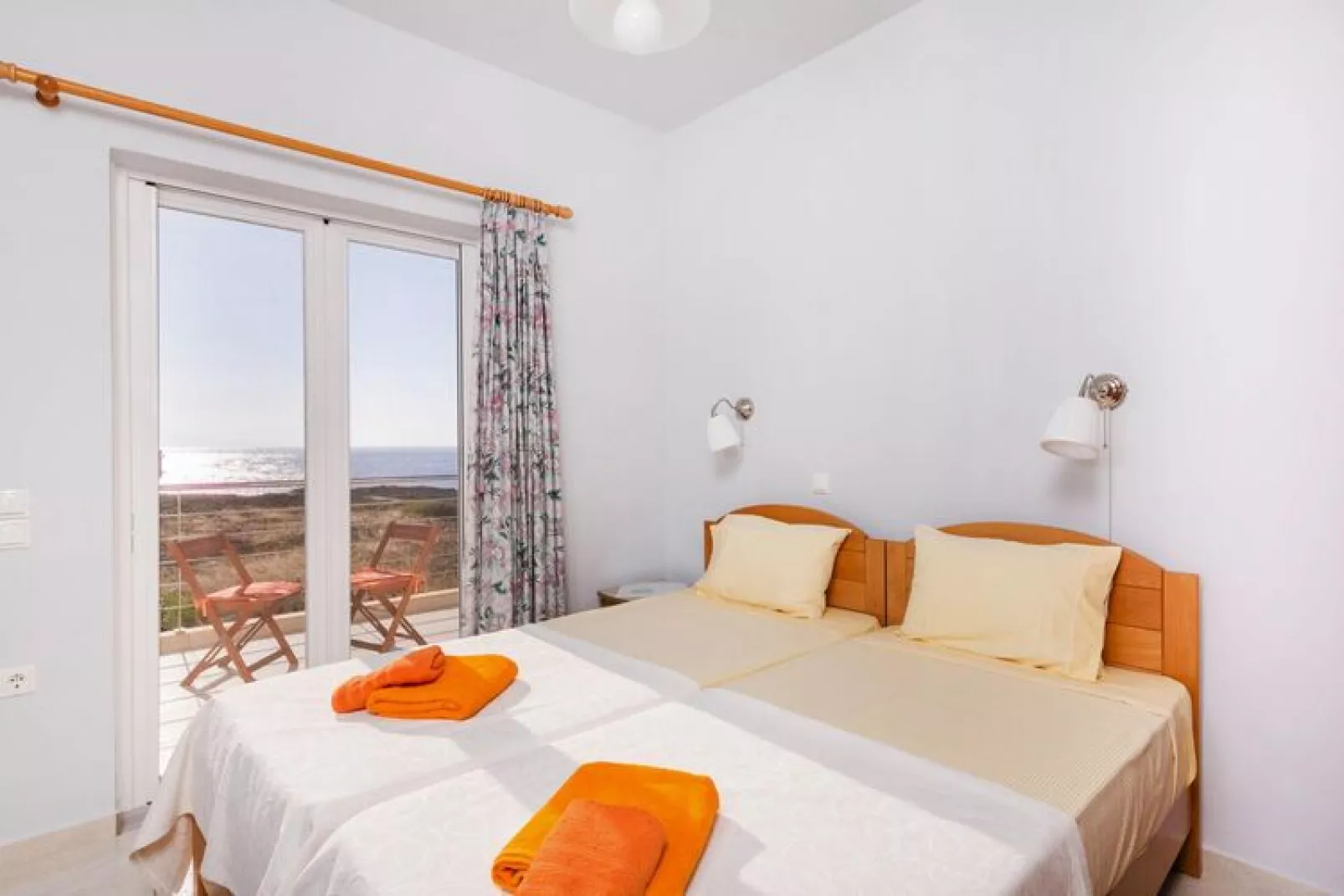 Apartments Cretan View, Chania-1 bedroom-app.-Slaapkamer