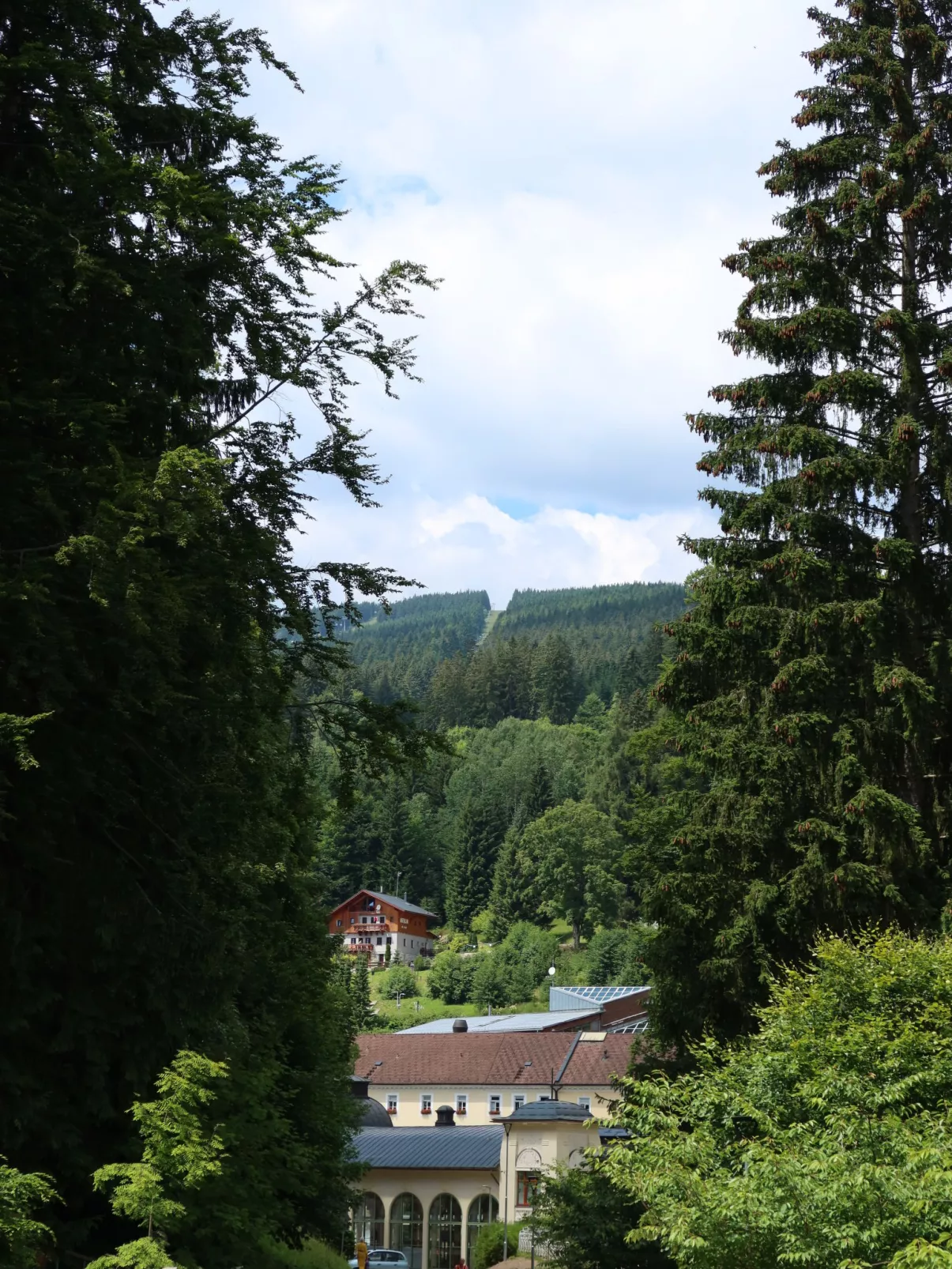 Chic Mountain Terrace Lounge-Buiten