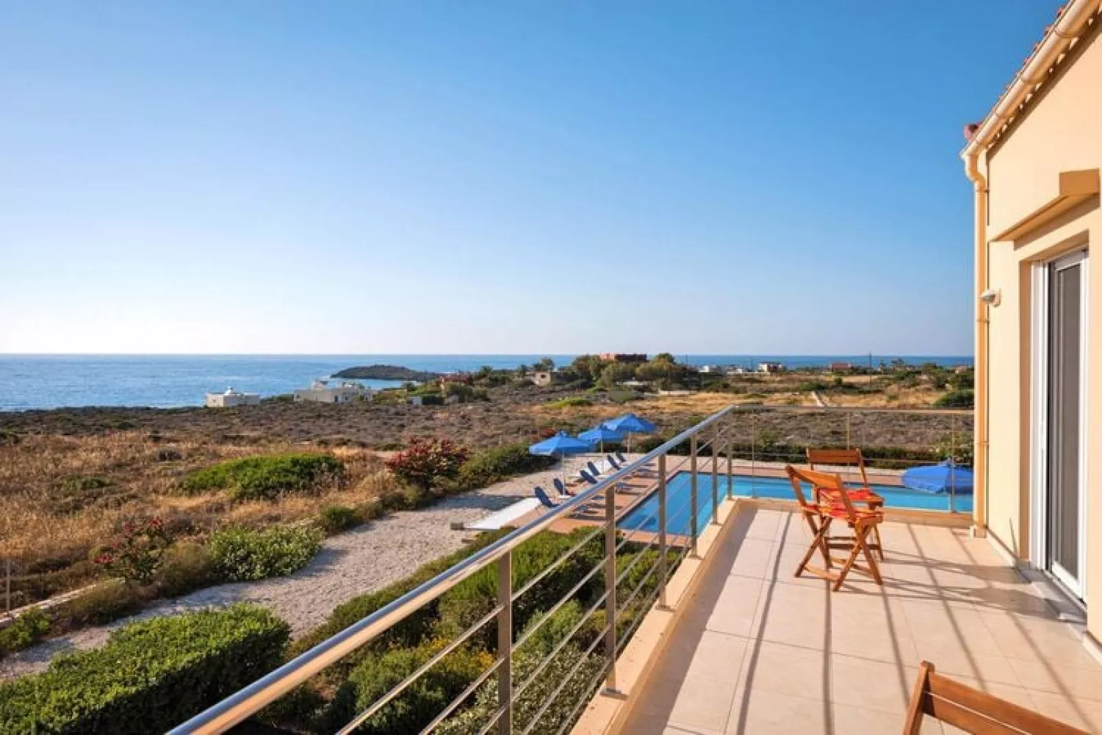 Apartments Cretan View, Chania-1 bedroom-app.-Terrasbalkon