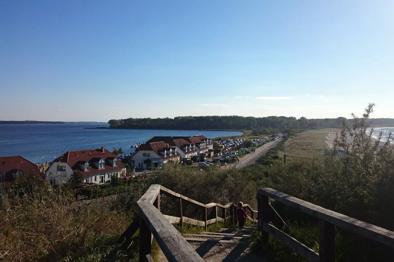 Strandnahes Ferienhaus Klaus mit Weitblick-Gebieden zomer 5km