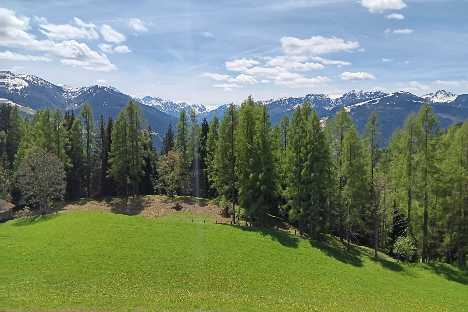 Apartment Bergblick-Uitzicht zomer