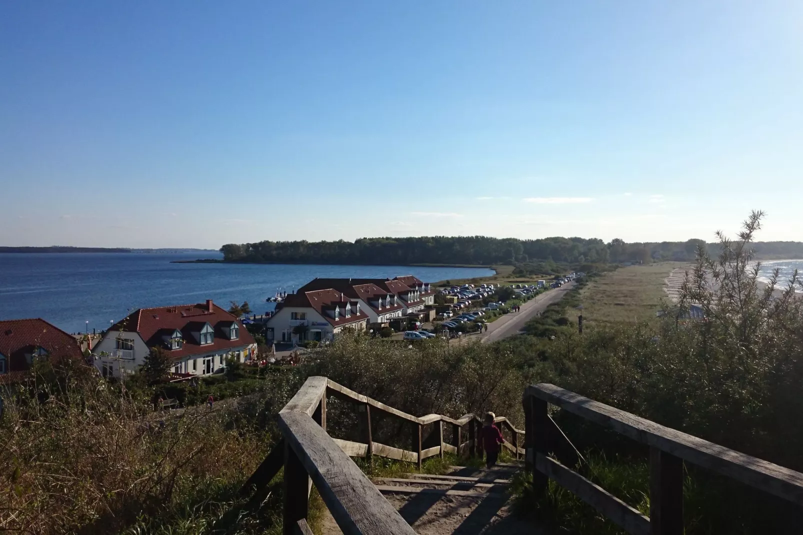 Strandnahes Ferienhaus Walter mit Meerblick-Gebieden zomer 5km