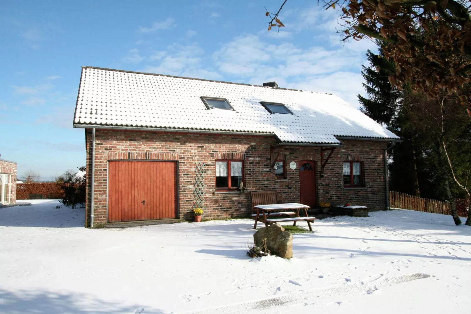 La Clé des Fagnes-Exterieur winter