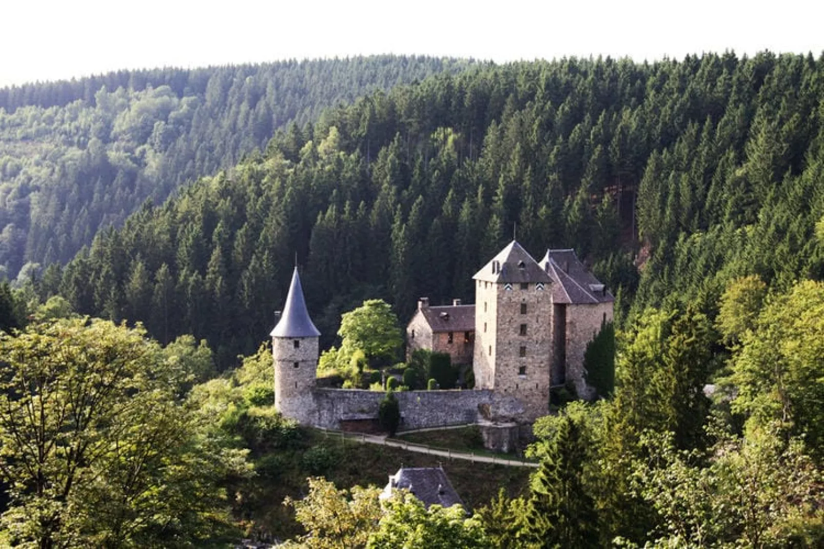 Le Chalet des Robinsons-Gebieden zomer 5km