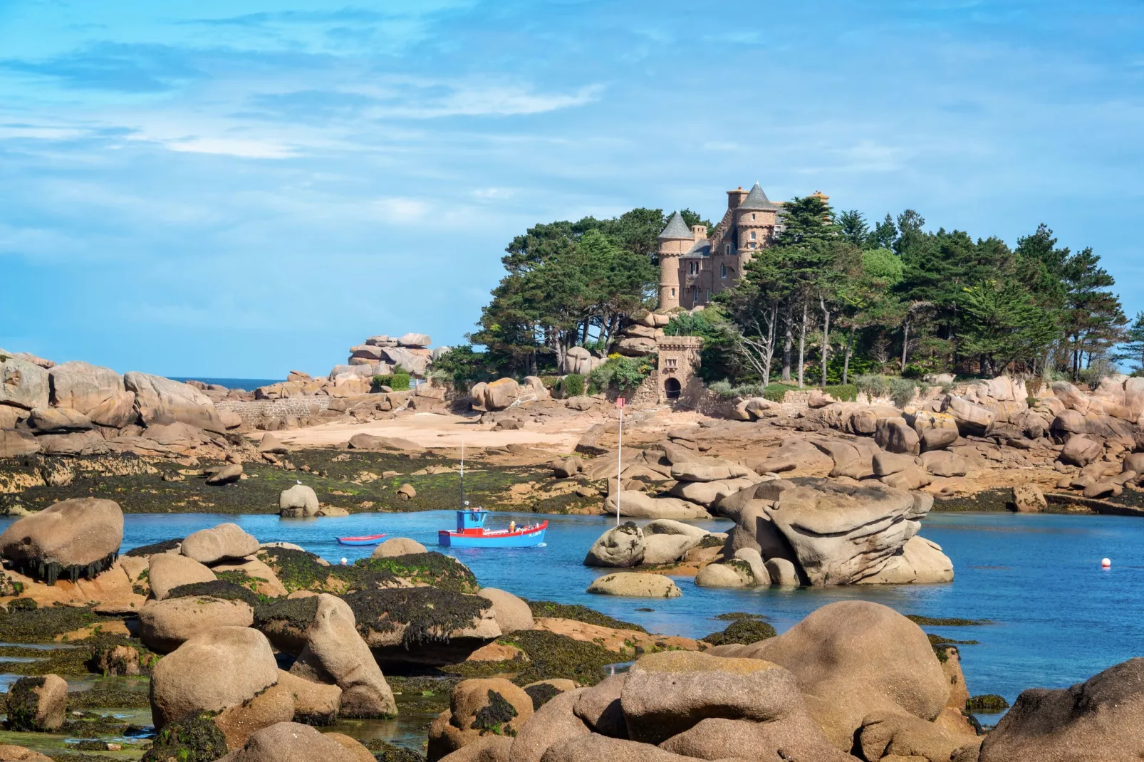 Maison vue mer Perros-Guirec-Gebieden zomer 20km