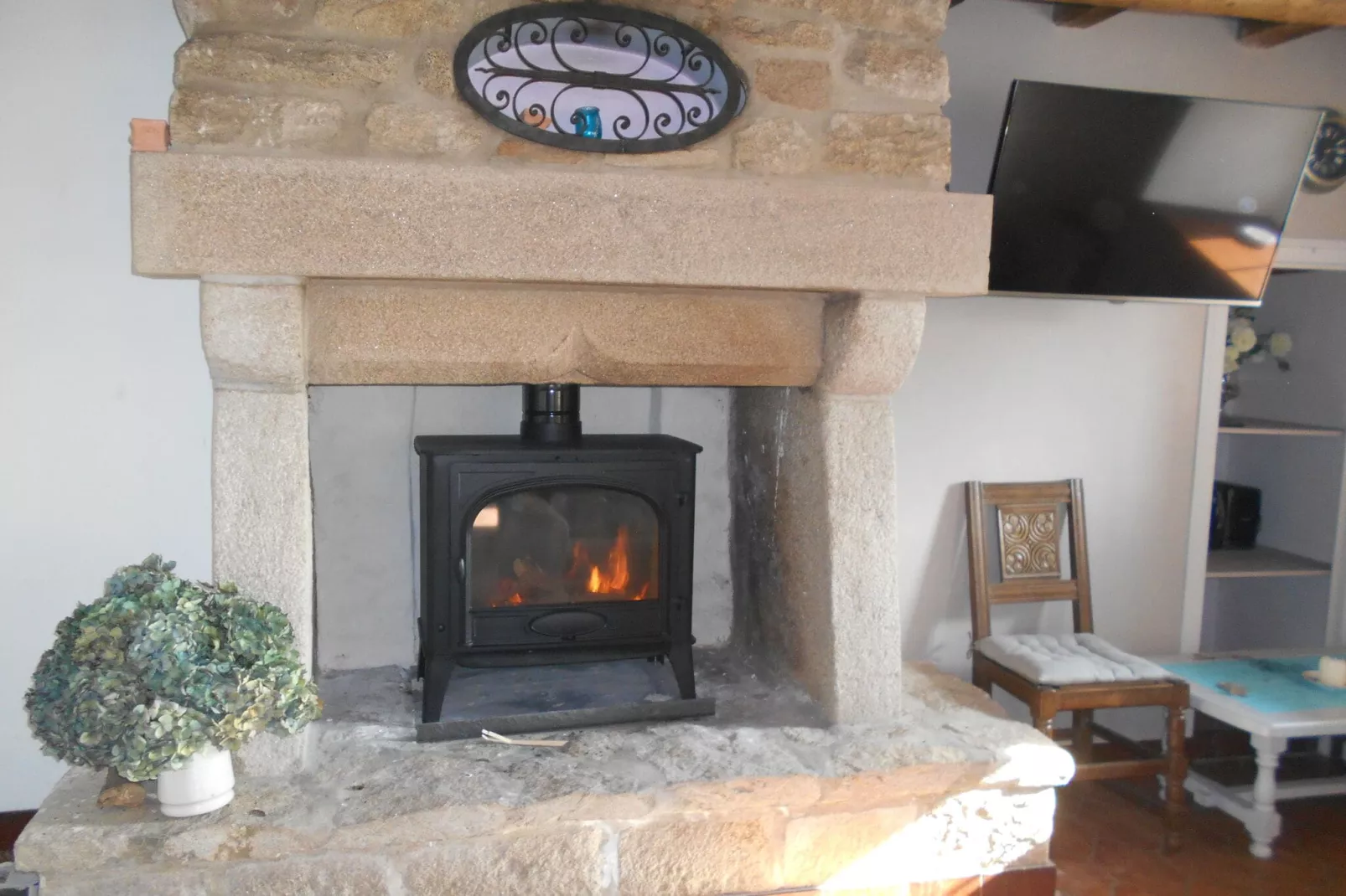 Maison de vacances Plouhinec-Woonkamer