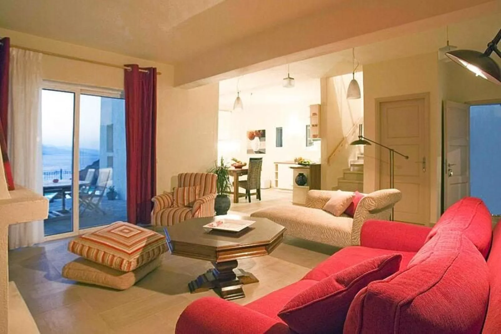 Istron Collection Villas - 2 bedroom villa Ares 120 qm-Woonkamer