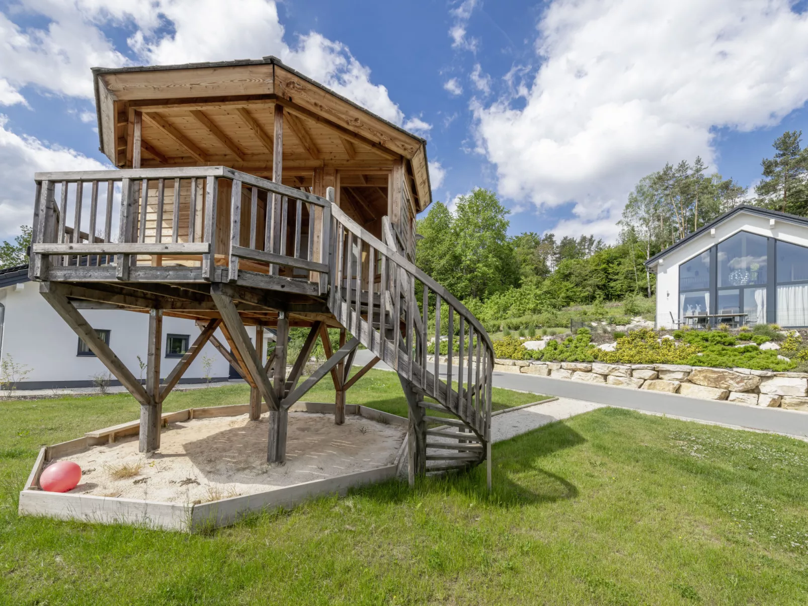 Feriendorf an der Therme Obernsees-Buiten